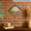 2D Flat - 1pc Metal Wall Decoration Gift Featuring A Kitten Theme, Perfect for Cat Decor Enthusiasts, and Is Suitable for Decorating Living Rooms
