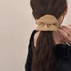 11cm Korea Vintage Knitted Scrunchie Women Girls Elastic Hair Rubber Band Accessories Tie Hair Ring Rope Headdress Headwear