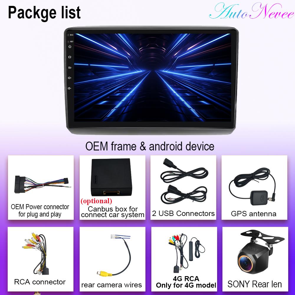 Android 14 For Fiat Ducato Peugeot Boxer Citroen Jumper 2 2006-2022 Auto Radio Carplay Multimedia Player Navigation No 2din DVD