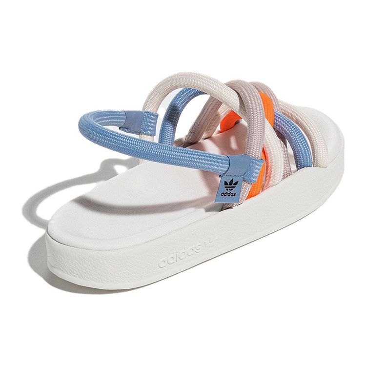 Adidas Originální Adilette Noda Protiskluzové Odolné Lehké Sportovní Sandály Dámské Sandály Modré HQ4487