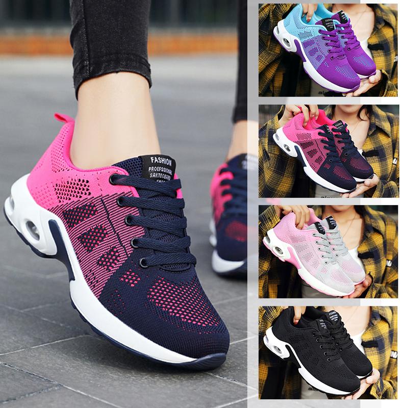 Women/Girls Leather  Soft Soled Middle Top Dance Shoes  Jazz Practice Dance Shoes Dance Sneakers