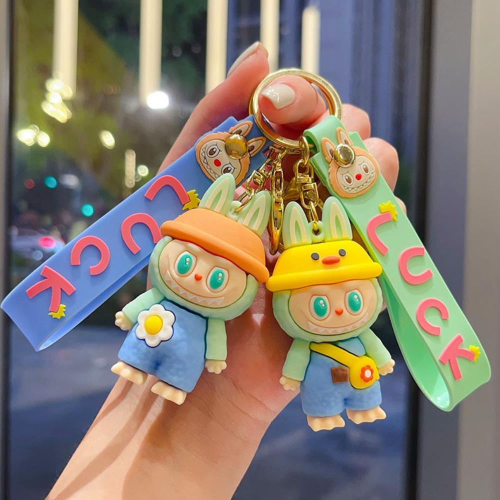 Kreskówkowy Brelok Urocza Para Zawieszka do Tornistra Kluczyk do Samochodu Mały Prezent z Automatu z Zabawkami