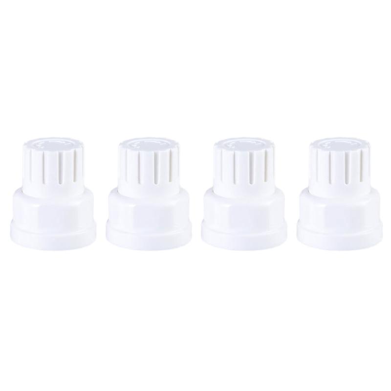 4 шт. Водяной коллектор для теплого пола, ручные переключатели, крышки клапанов радиатора, сменные крышки клапанов, легко устанавливаются