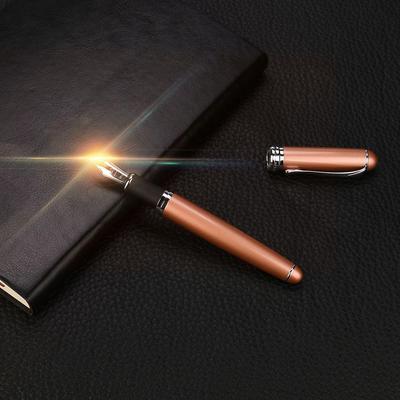 Matte Frosted Deluxe Black JinHao X750 Füllfederhalter, 0,5 mm extrafeine Spitze