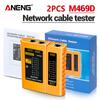ANENG M469D Tester RJ45 RJ11 RJ12 Network Cable Networking Tool Network Repair CAT5 UTP LAN Cable Tester Cable lan tester