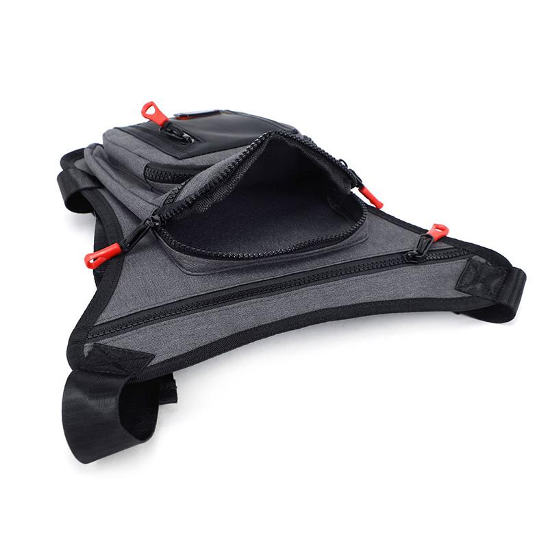 Nová pánská venkovní taktická taška na nohu Multifunkční crossbody taška Vodotěsná taška přes rameno Venkovní volnočasová sportovní ledvinka