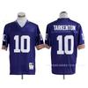 Retro Embroidered Mesh Football Jersey Men Women Viking Team Style Fall Winter Sportswear