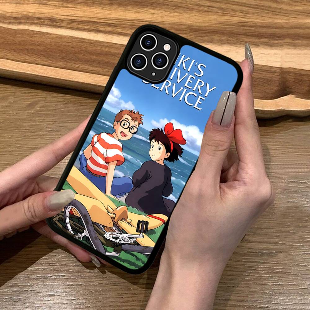 

Anime Ki-Kiki Deliverys Service Phone Case Silicone PC+TPU For iPhone 11 12 13 14 15 16 17 Pro Max Cover Mobile Cases iPhone 17 Pro