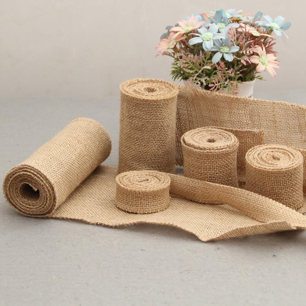 DIY Burlap Roll: Solid Color Jute for Christmas, Wedding, Crafts, Table Runners, Chair Backs