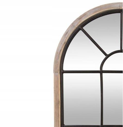 Atmosphera Zoe wall mirror arch shape natural