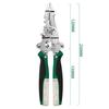 16 In 1 Wire Stripper Wire Stripping Tool with Voltage Tester Cable Cutter with Plier Crimper Splitting Wire Stripper