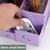 1Pcs Large Capacity Desktop File Rack Multi-layer Thickened File Holder Tray A4 Document Certificates Plastic