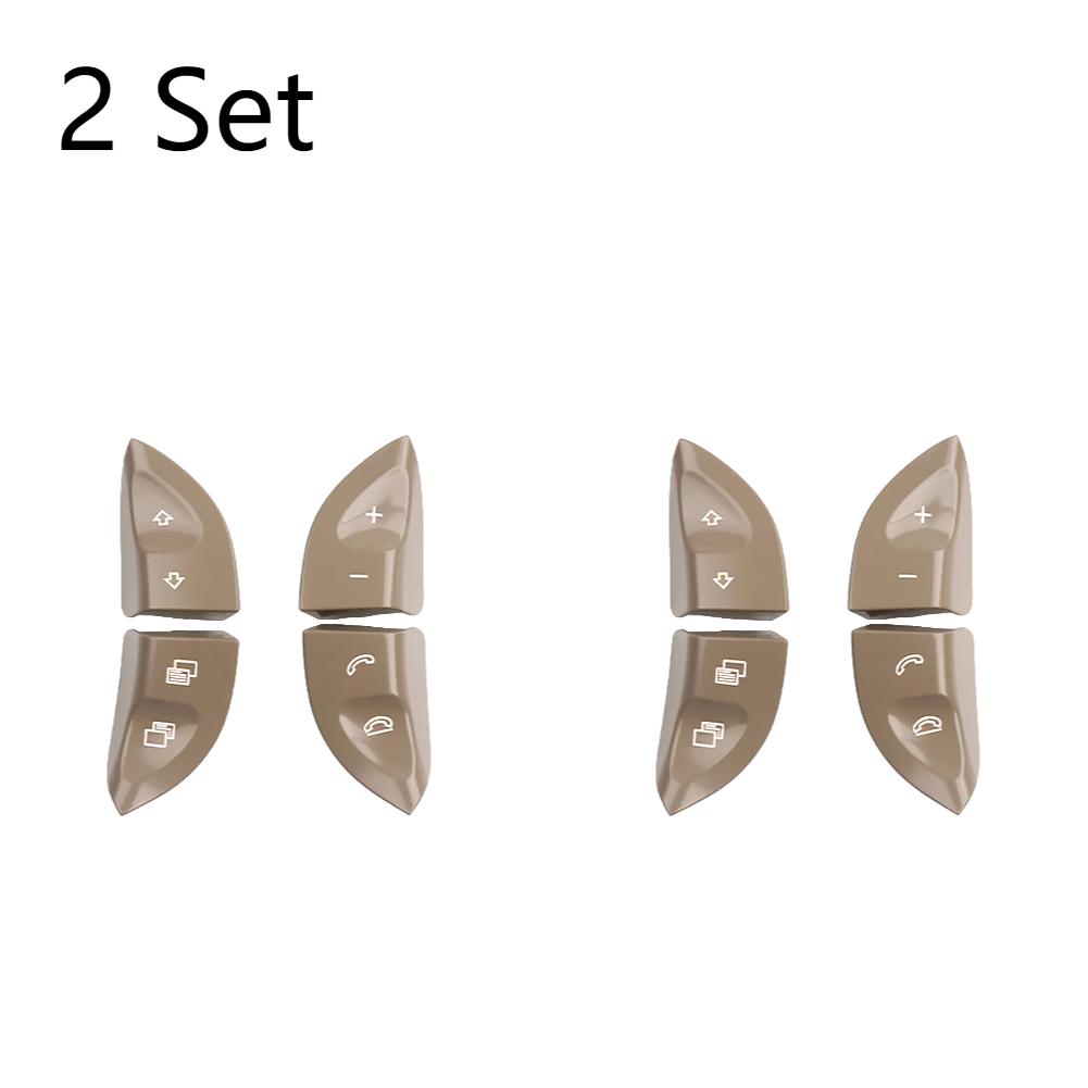 1-2 Set Steering Wheel Control Button Switch Cover Switch Buttons For Mercedes-Benz S CL Class W220/W215/S500/S600
