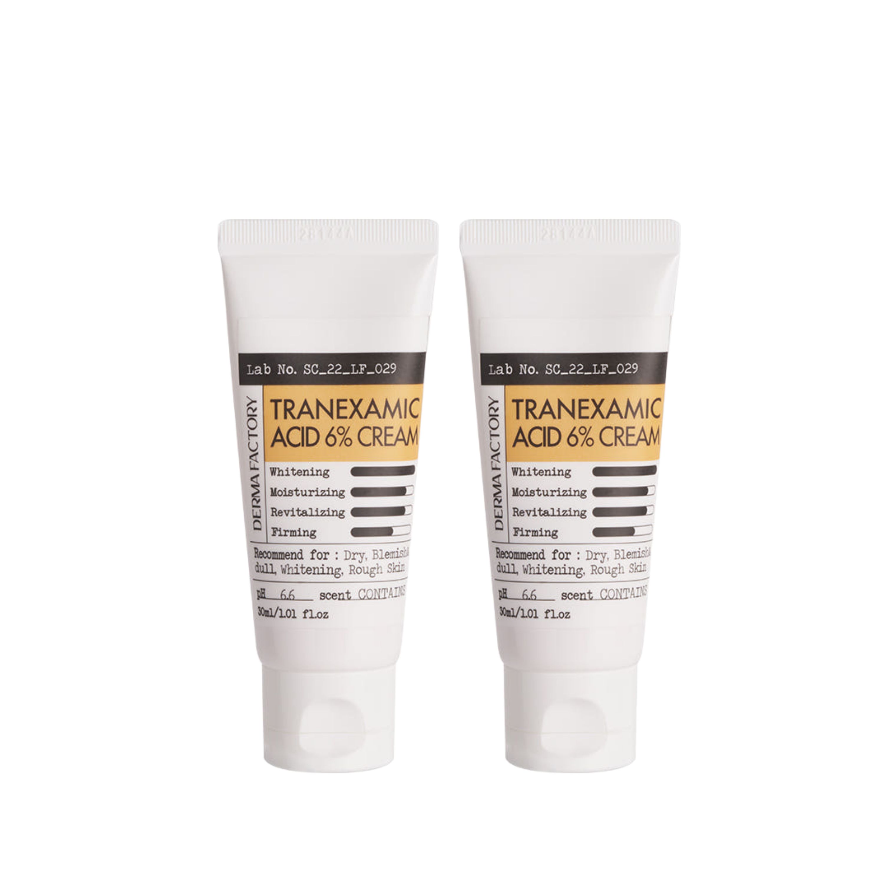 DERMA FACTORY Tranexamic Acid 6% Krēms