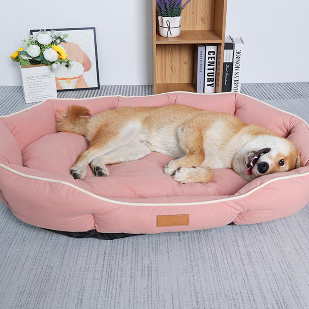 Dog Nest Four Seasons Universal Pet Nest Anti Slip Pet Mat Yuanbao Shaped Dog Mat Dog Bed Pet Mat
