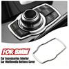 Car Multimedia Buttons Cover Molding Trim Car Accessories Interior for BMW 1 3 4 5 7 Series X1 X3 X4 X5 X6 E81 E87 F30