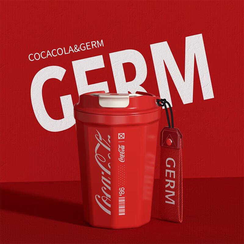 Ginee Coca-Cola Rhombus Insulated Coffee Mug