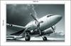 Photomural Propeller Airplane Smooth Vinyl 104x70.5