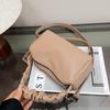 Small-scale Design Simple Crossbody Round Tube Bag Pillow Bag High-end Single Shoulder Bag