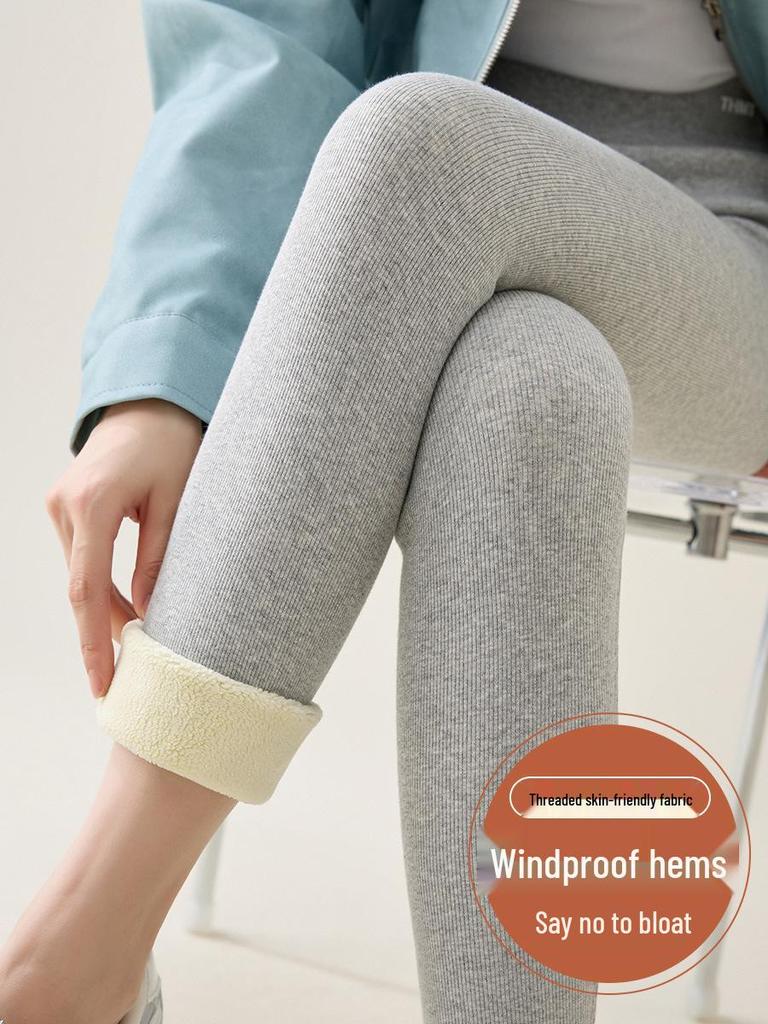 High Waist Fleece Lined Slimming Winter Leggings for Women - Extra Thick, Plus Size, Warm All-in-One Pants
