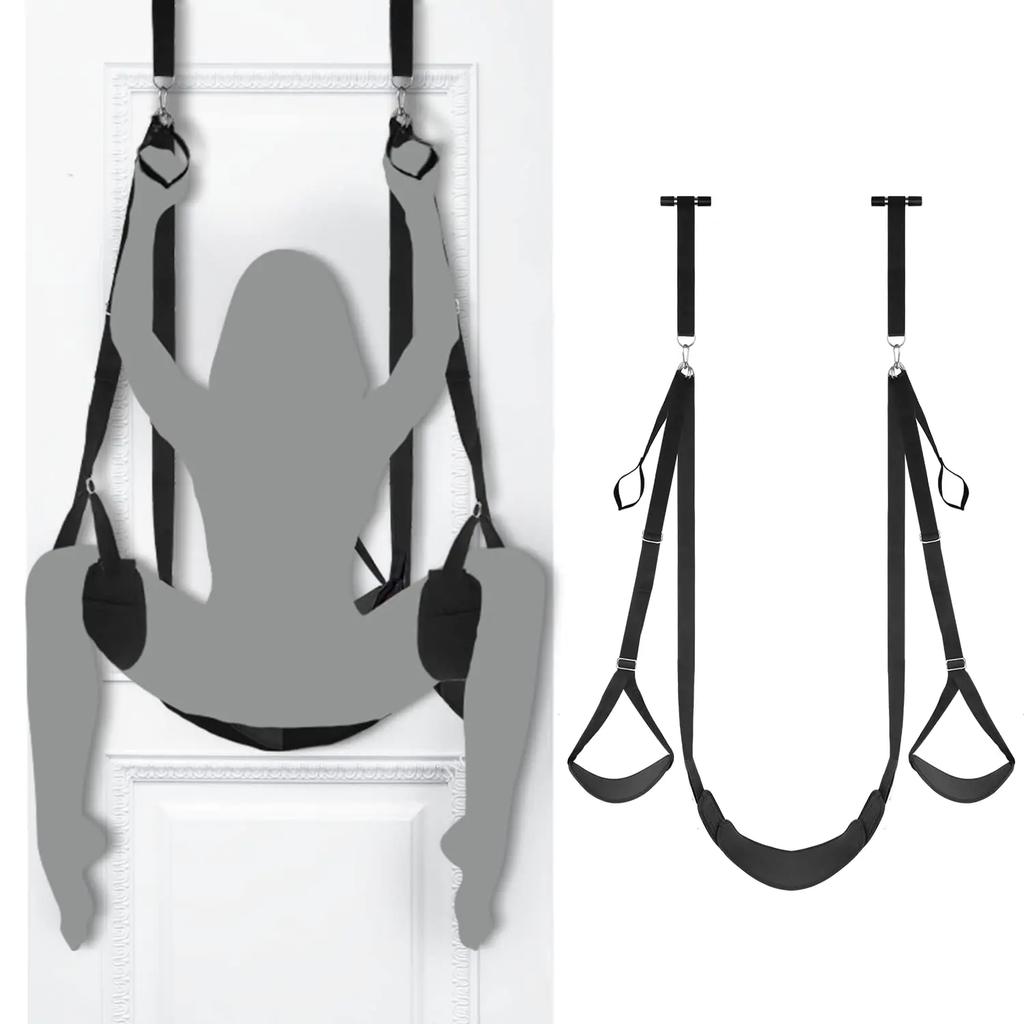 NEW Sex Swing with Seat Bondage Bondage Adjustable Straps Hanging Love Slings for Women Couples SM Adult Sex Game Products