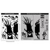 Halloween Stickers Creating A Festive Atmosphere 25*35cm Household Products Ghost Stickers Variety Of Styles Pvc Static Stickers