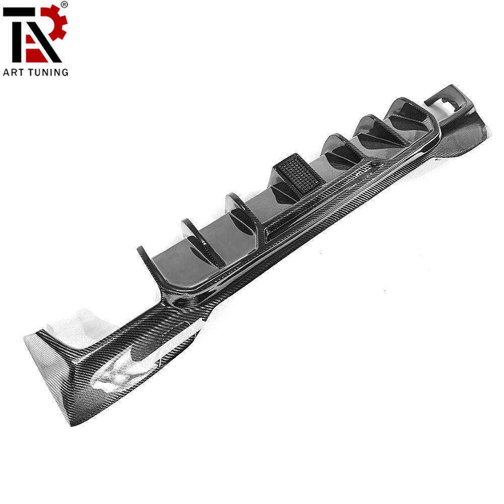 Carbon Fiber Rear Diffuser with Lights for BMW F90 M5 