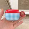Retro Plaid For Apple AirPods1/2 3 4 Pro 2 2nd Generation Wireless Bluetooth Earphone Charging Box Case Girl Soft Silicone Cover