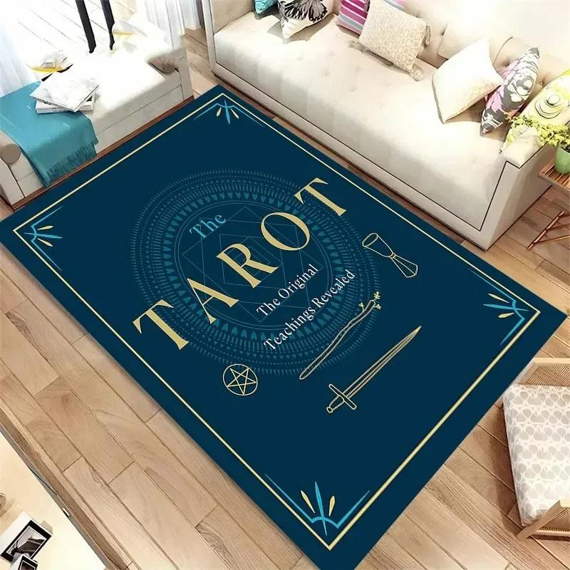 Tarot Pattern Floor Mats Door Decoration Home Living Room Floor Mats