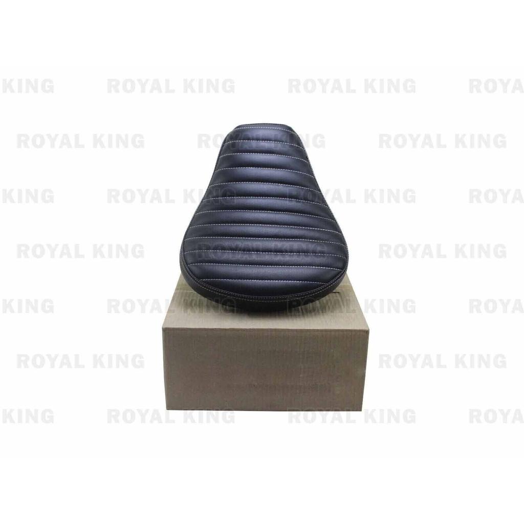 Leather "Touring Rider & Passenger Seat" Fit For Royal Enfield New Classic 350