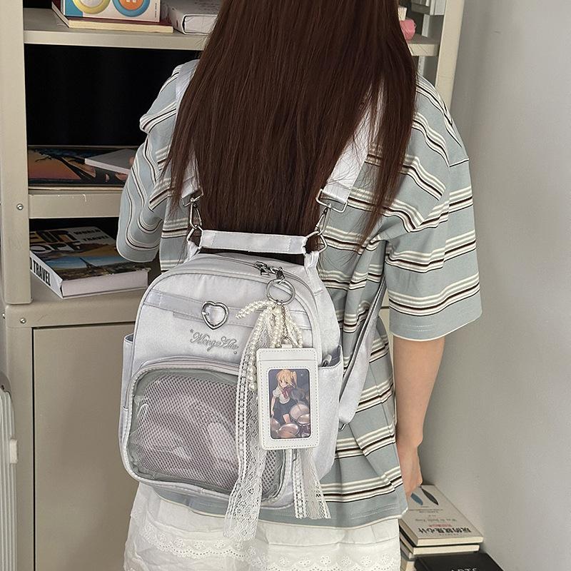 Japanese Ba Chi Pain Bag Women's Second Dimensional Backpack Large Capacity Multi-purpose Shoulder Crossbody Bag Bag Female Student Commuter