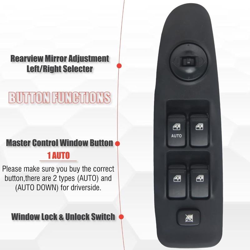 For Hyundai Elantra 2001 2002 2003 2004 2005 2006 Front Left Electric Power Master Window Switch Lifter Button Car Accessories