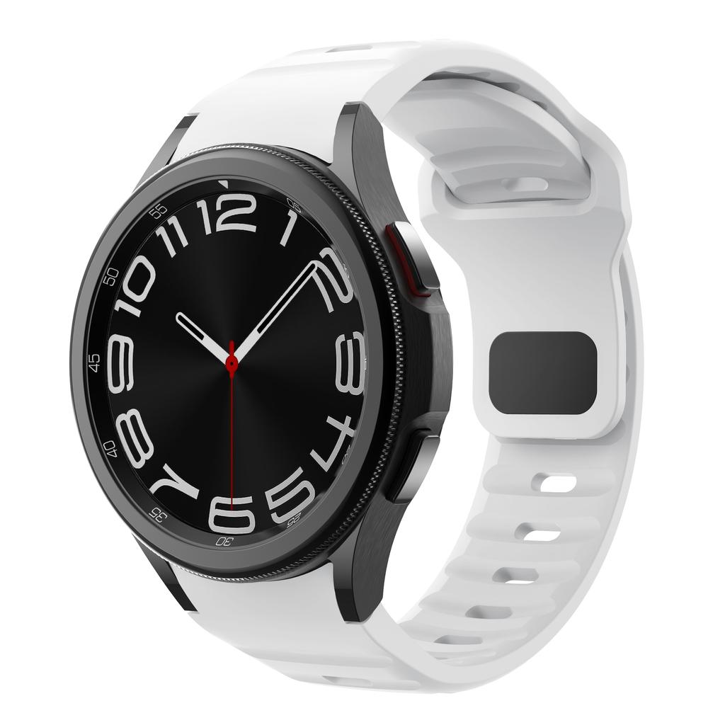 Silicone Strap for Samsung Galaxy Watch 6 Classic 47mm 43mm/4 Classic 46mm 42mm Bracelet Galaxy Watch 5/5pro 45mm/4/6 40mm 44mm