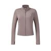 Fila Fitness Klassisch Einfach Sporttraining Bequem Vielseitig Gestrickt Schlanke Jacke Damenjacken Dämmerungs-Lila A11W611509FPU