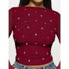 DAFIFY Women's Fashion Casual Spring Autumn Long Sleeve Blouses & Shirts