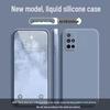 Honor 30S Simple Solid Color Liquid Full Coverage Drop Protection Phone Case