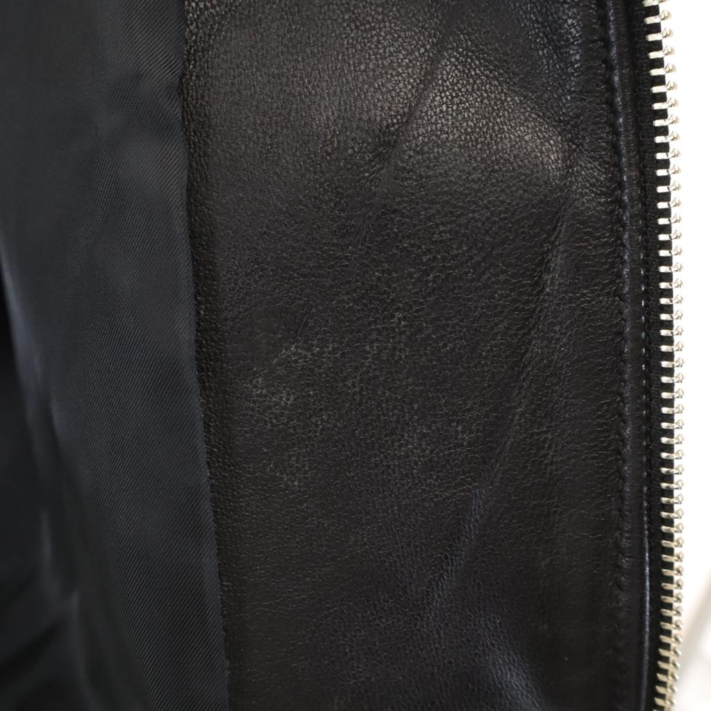 LIDNM made in Japan leather jacket M black Women Used