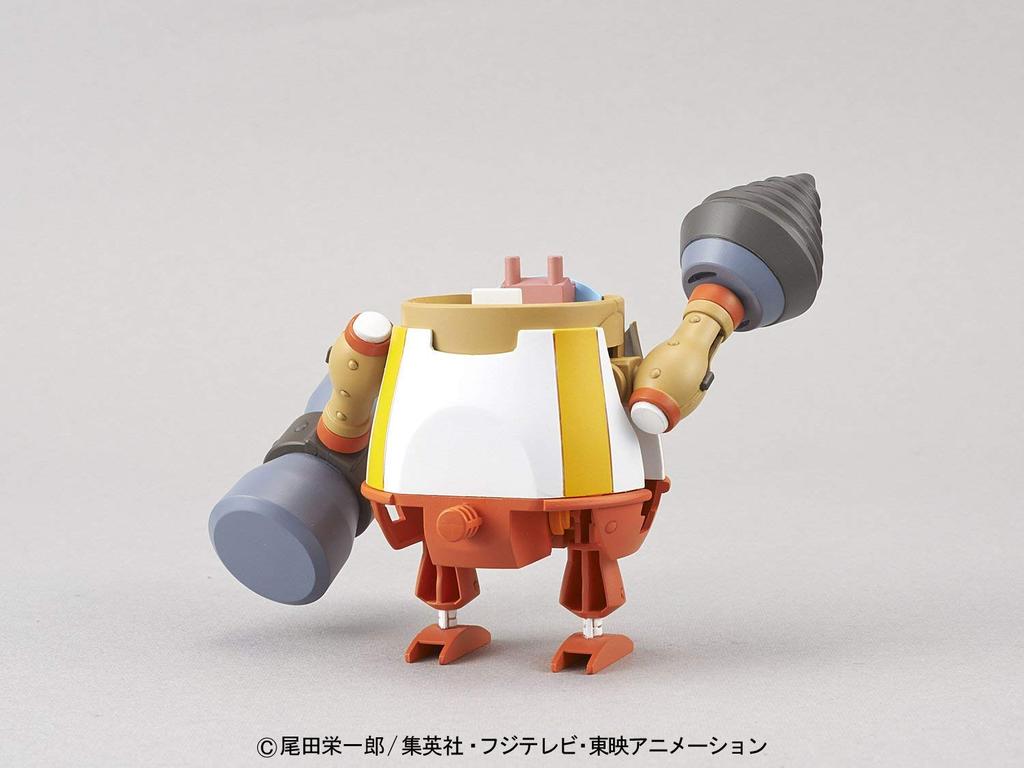 One Piece Chopper Robo Super 4 Kung Fu Tracer Plastic Model No. Pre-Colored