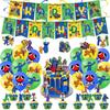 Friends Rainbow Roblox Party Supplies Banner Cake Topper Balloons Birthday Kids