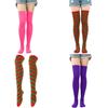 Solid And Patterned Long Socks High-quality Polyester Material Suitable For All Genders One Size Fits All