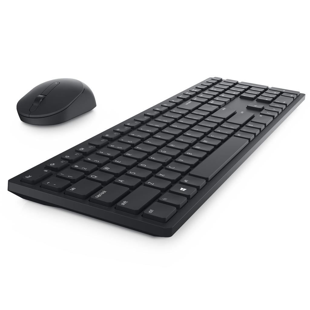 DELL Pro Plus Keyboard and Mouse - KM7321W - US International (QWERTY)
