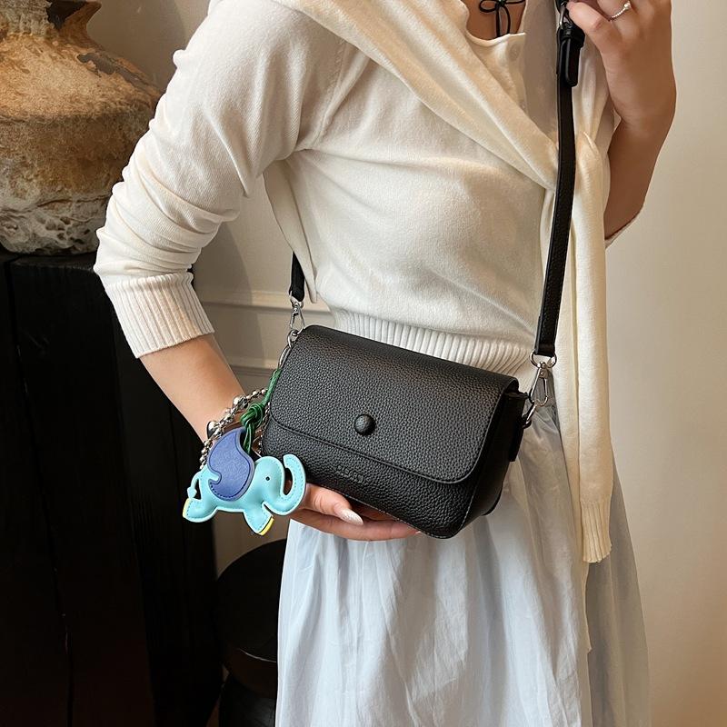 Summer Small Bag Women's New Versatile Simple Shoulder Messenger Bag Casual Small Square Bag