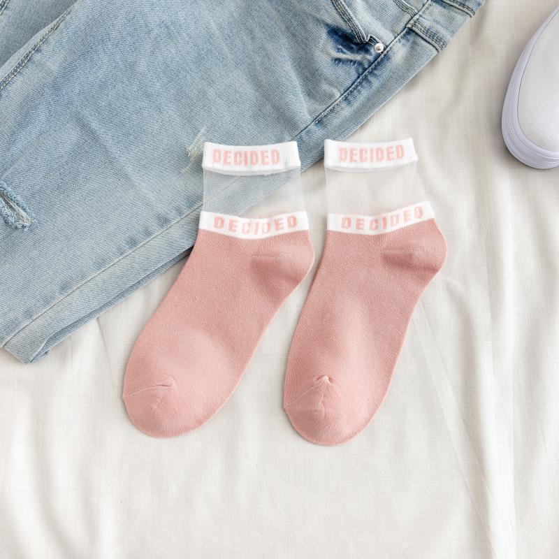 Lolita Skateboard Cotton Socks Women Cute Pattern Hip Hop Crew JK Socks Funny Novelty White Socks Cool Harajuku Designer Socks