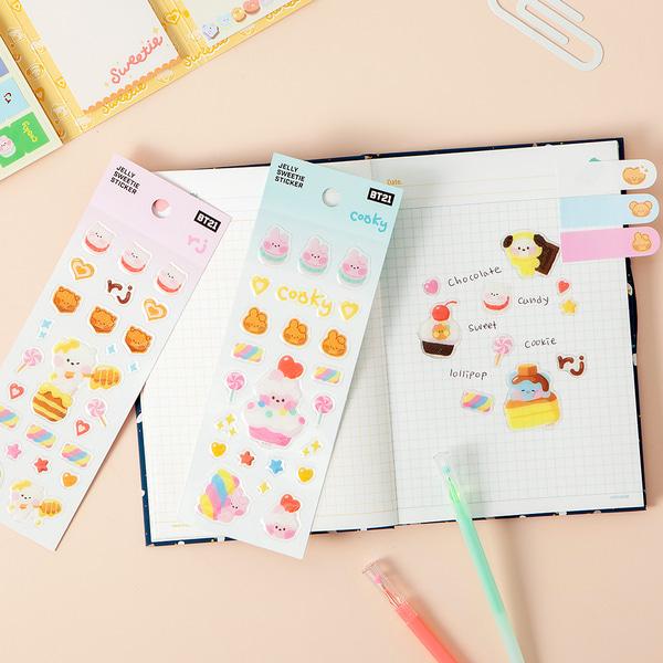 

BT21 Jelly Sweety стикер дневника