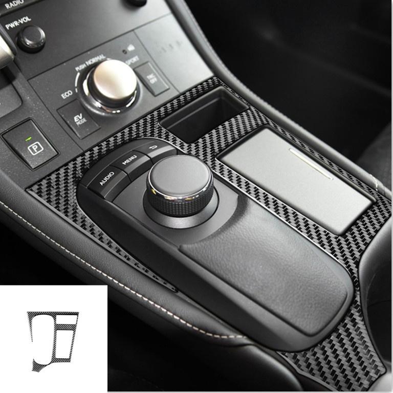 Ανθρακονήματα Για Lexus CT 2011-2017 Πίνακας Ελέγχου CD Κλιματισμού Πίνακας Ταχυτήτων Πίνακας Αέρα Αυτοκόλλητα αυτοκινήτου κάλυμμα Αυτοκίνητο