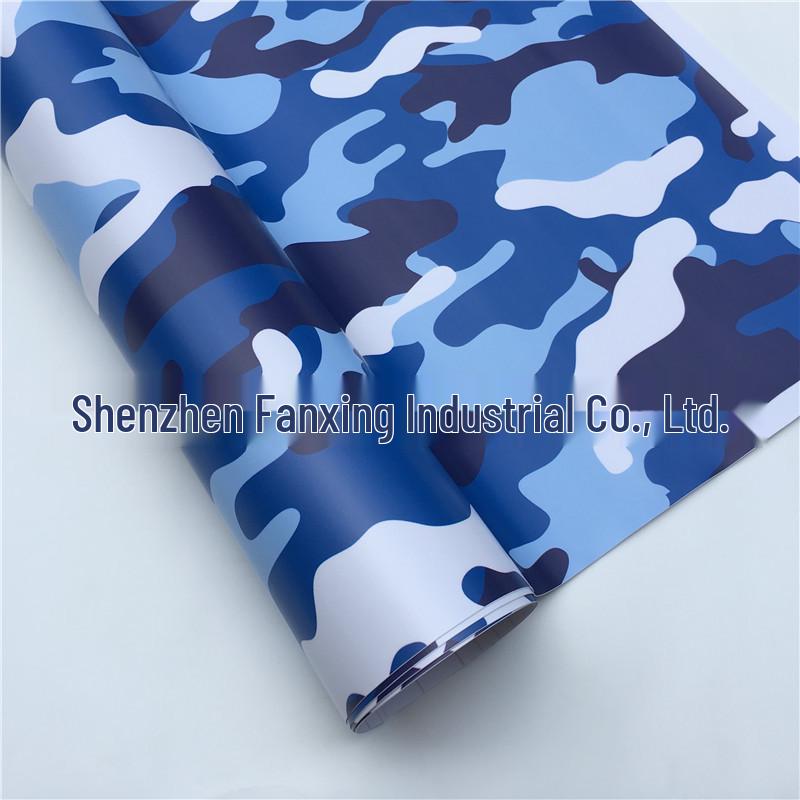 Exclusivas Pegatinas Envolventes de Grafiti Camuflaje Blanco y Negro para Coche y Motocicleta para Personalización Personalizada