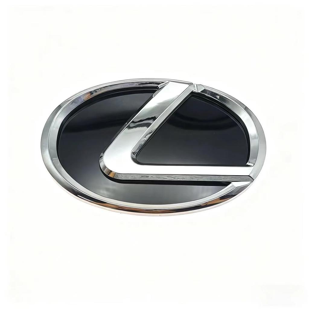 For Lexus F SPORT GX460 Ct200h IS250 ES 220D Carbon fiber Head Rear Body Decal Accessories Car Front Grille Badge Trunk Emblem