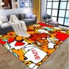 Garfield Pattern Rug, Indoor/Outdoor Mat, for Picnic, Gameroom, Bedroom, Office, Living Room, Home Decor Carpet, Birthday Gift