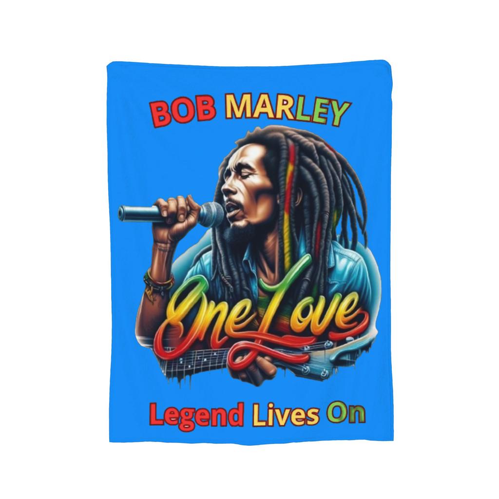 Bob Marley Reggae Ajax  Fleece Blanket Rasta Music Creative Throw Blankets for  Sofa Bedding Lounge Rug Piece,