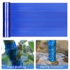 1 rolă de folie colorată PE Apărătoare pentru prevenirea deșeurilor, întindere, folie de protecție pentru protecție împotriva vântului